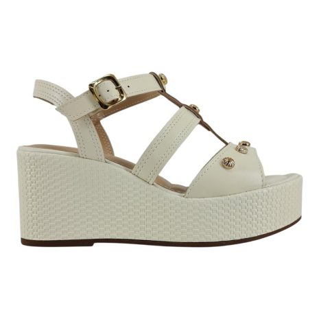 sandália feminina anabela dakota CREAM