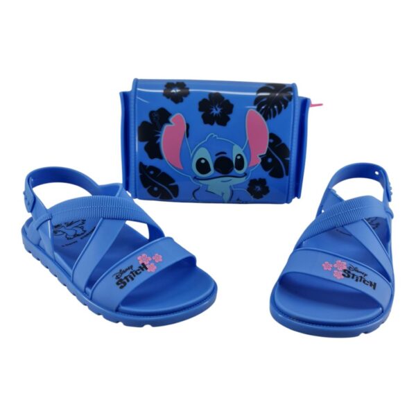 sandália infantil menina grendene stitch com brinde