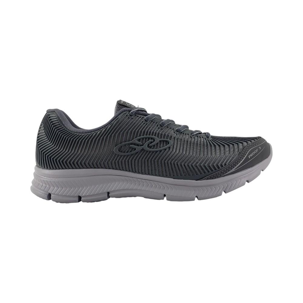 tênis esportivo masculino olympikus proof 3 CHUMBO-CINZA ESCURO